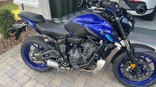 2022 Yamaha MT 07 is a perfect bike…for me.