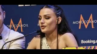 Eurovision 2023 ARMENIA Brunette at the Press Conference SF2