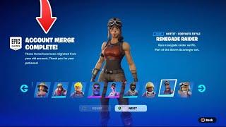 HOW TO MERGE FORTNITE ACCOUNTS Season 2