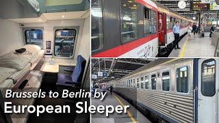 Brussels to Berlin by European Sleeper