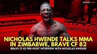 Nicholas Hwende talks MMA in Zimbabwe BRAVE CF debut loss against Velimurad Alkhasov BRAVE CF 82