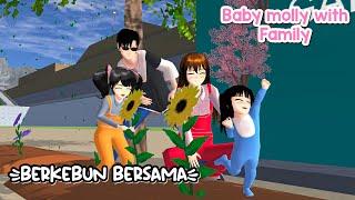 Berkebun BersamaBaby Molly With Family  drama sakura school simulator