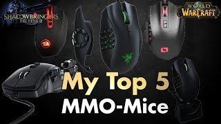 My Top 5 MMO mousesmice for FFXIV or WoW