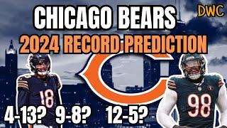 Chicago Bears 2024 Record Prediction Full GAME BY GAME Picks