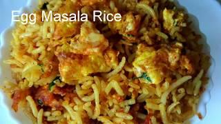 Egg Masala rice