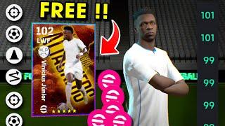 5000 eFootball Points Vinicius Junior Best Training Guide   eFootball 2025 Mobile