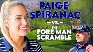 Paige Spiranac & co. vs. The Fore Man Scramble Grayhawk Golf Club