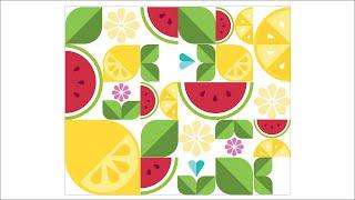 How to Create a Simple Shape Fruit Vector Design In Adobe Illustrator