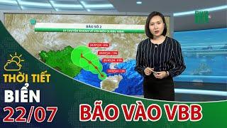 Bão số 2 vào Vịnh Bắc bộ - Đất liền sắp mưa to  VTC14