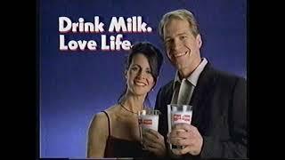 Drink Milk Love Life 1999 advertisements for Canadian milk