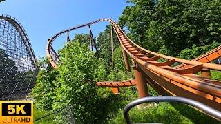 Thunderbird POV 5K America’s BEST WING COASTER Holiday World Santa Claus IN