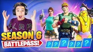 NEW *SEASON 6* BATTLE PASS in FORTNITE SO EPIC  Royalty Gaming