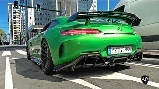 INSANE Renntech Mercedes-AMG GTR in Rotterdam REVS Accelerations & More Exhaust SOUNDS