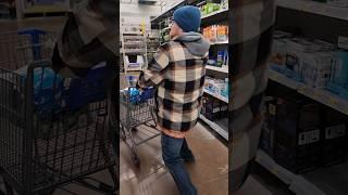 AMERICAN HUSBAND DANCING IN THE GROCERY STORE  FILIPINA AND AMERICAN COUPLE IN USA