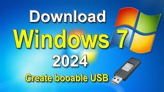 How to Download Windows 7 ISO in 2024  Create Windows 7 ISO USB