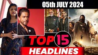 Top 15 Big News of Bollywood  5th JULY 2024  Salman Khan  Ramayana Sunny Deol Amir Khan