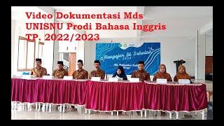 VIDEO DOKUMENTASI Mds PRODI BAHASA INGGRIS  UNISNU DI MA MATHALIBUL HUDA MLONGGO  TP. 20222023