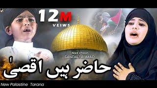 New Palastine Nazm hazir hay hajir hai E Masjide aqsa By Sandali Ahmad Kuch Bharosa Nahin ZIndagi 