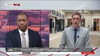 World  France votes in critical elections William Denselow