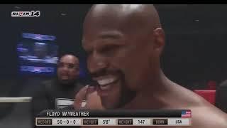 Флойд Мейвезер vs Теншина Нацукава   Floyd Mayweather vs Tenshin Nasukawa ПОЛНОЕ