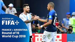 MBAPPE VS. MESSI  2018 FIFA World Cup France v Argentina