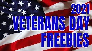 Veterans Day 2021 Freebies