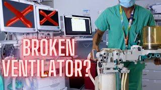 Who fixes anesthesia equipment during surgery?