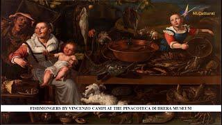 Fishmongers by Vincenzo Campi at the Pinacoteca di Brera Museum