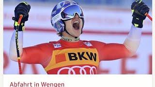 Ski Alpin Mens Downhill Wengen Highlights 2024