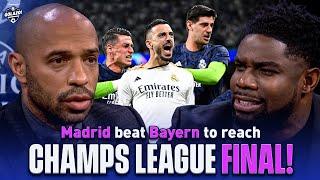 Thierry Henry Carragher & Micah react as Real Madrid advance to UCL final  UCL Today  CBS Sports