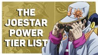 Who is the Strongest Joestar?  The JoJo Power Tier List