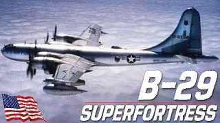 Boeing B-29 Superfortress  The 4 Engine Heavy Bomber Aircraft That Changed History  Upscaled Video