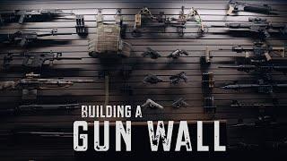 Hold Up Displays Gun Wall  OfficeStudio Renovation Pt.1
