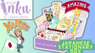 My FAVORITE Inku Crate Japanese Stationary Box Opening Sanrio Pokémon Aggretsuko..etc May2023