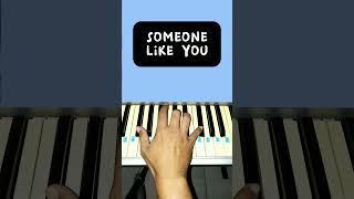 Someone Like You - Adele Piano Tutorial #tiktok #shorts #fyp #music