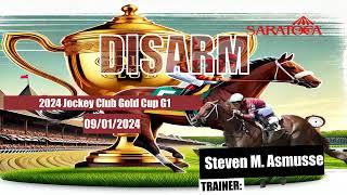 Disarm Jockey Club Gold Cup G1 Video Past Performances #saratoga #fanduel