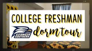 COLLEGE DORM ROOM TOUR Freshman Georgia Southern University