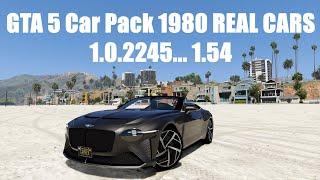 GTA 5 Car Pack 1980 REAL CARS 1.0.2245... 1.54