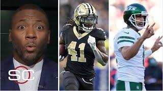 ESPN reacts to Saints rout Cowboys Rodgers first win Vikings edge 49ers Commanders hit GW drive