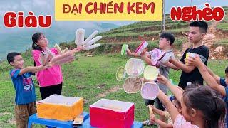 DTVN Vlog  Tập 172  Bài học nhớ đời cho kẻ giám bắt nạt trẻ trâu ĐẠI CHIẾN KEM NHÀ NGHÈO GIÀU 