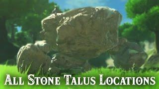 All Stone Talus Locations - The Legend of Zelda Breath of the Wild