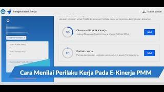 Cera Menilai Perilaku Kinerja di e-Kinerja  PMM