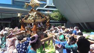 羽田神社夏季例大祭_7の3・旭町町会町内巡行 20230729 羽田まつり