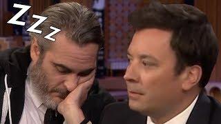 Joaquin Phoenix Doesnt Like Jimmy Fallon