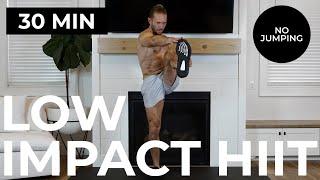 30 Min SWEATY Low Impact HIIT Workout NO JUMPING + APARTMENT FRIENDLY + Cool Down