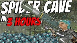 ONLINE RAIDING Spider Cave In 3 HOURS - Ark