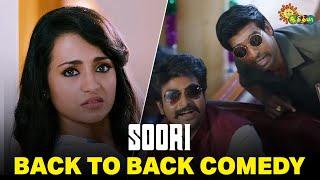 Back to Back Soori Comedy - 2  Seema Raja  Sakalakala vallavan  Bramman  Adithya TV