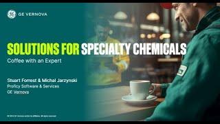 Proficy Demo Solutions for Specialty Chemicals