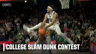 2024 College Slam Dunk Contest  Highlights  ESPN College Basketball