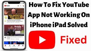 How To Fix YouTube Not working on iPhone 2023